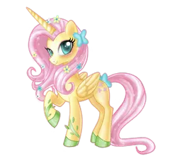 Size: 939x851 | Tagged: safe, artist:animefreakazoid25, derpibooru import, fluttershy, alicorn, pony, alicornified, fluttercorn, race swap, simple background, solo, tail bow, transparent background