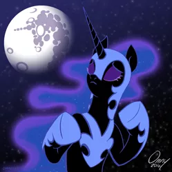 Size: 800x804 | Tagged: safe, artist:omny87, derpibooru import, nightmare moon, alicorn, pony, mare in the moon, meme, moon, pacha, solo, when x just right