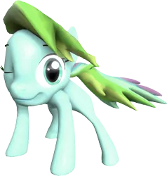 Size: 758x797 | Tagged: safe, derpibooru import, oc, oc:rainbomination, unofficial characters only, crab pony, 3d, meme, solo, wat