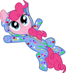 Size: 3256x3595 | Tagged: artist:spellboundcanvas, clothes, cute, derpibooru import, diapinkes, footed sleeper, onesie, pajamas, pinkie pie, safe, solo, spellboundcanvas is trying to murder us, weapons-grade cute