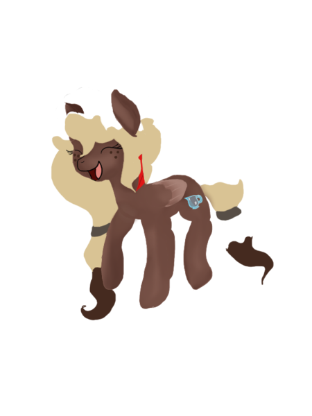 Size: 600x800 | Tagged: safe, artist:silversthreads, derpibooru import, oc, oc:sweet mocha, unofficial characters only, pegasus, pony, art trade, simple background, solo, transparent background