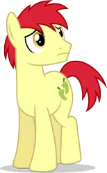 Size: 7000x11373 | Tagged: safe, artist:luckreza8, derpibooru import, don neigh, earth pony, pony, the saddle row review, .svg available, absurd resolution, inkscape, male, missing accessory, simple background, solo, stallion, transparent background, vector, wrong eye color