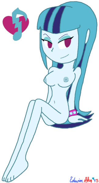 Size: 406x750 | Tagged: questionable, artist:edwinshy, derpibooru import, sonata dusk, equestria girls, rainbow rocks, bad anatomy, barefoot, breasts, busty sonata dusk, feet, female, nipples, nudity, solo, solo female