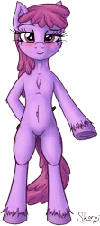 Size: 347x785 | Tagged: safe, artist:skorpionletun, derpibooru import, berry punch, berryshine, pony, alcohol, belly button, bipedal, bottle, chest fluff, drunk, simple background, solo, transparent background, underhoof, unshorn fetlocks