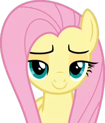 Size: 5127x6000 | Tagged: absurd resolution, artist:magister39, bedroom eyes, derpibooru import, flutter brutter, fluttershy, looking at you, safe, seductive, simple background, solo, transparent background, vector