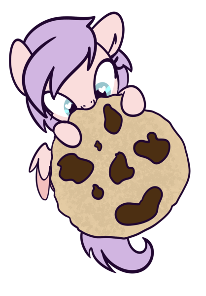 Size: 1715x2464 | Tagged: safe, artist:xsidera, derpibooru import, oc, unofficial characters only, cookie, cute, food, nom, solo, tiny ponies