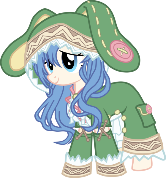 Size: 5245x5634 | Tagged: safe, artist:princessmistymire, derpibooru import, ponified, earth pony, pony, absurd resolution, anime, date a live, solo, yoshino