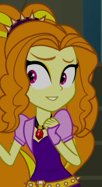 Size: 360x656 | Tagged: safe, derpibooru import, edit, edited screencap, screencap, adagio dazzle, equestria girls, rainbow rocks, cropped, inverted mouth