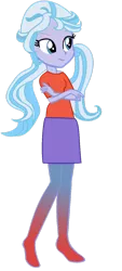 Size: 602x1327 | Tagged: safe, artist:trixiesparkle63, derpibooru import, sugarcoat, equestria girls, friendship games