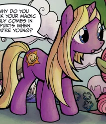 Size: 362x425 | Tagged: safe, derpibooru import, idw, oc, oc:agnes, ponified, spoiler:comic, agnes garbowska