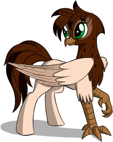 Size: 871x1091 | Tagged: artist:sirzi, classical hippogriff, derpibooru import, hippogriff, oc, oc:hvost, raised claw, safe, simple background, solo, transparent background, unofficial characters only