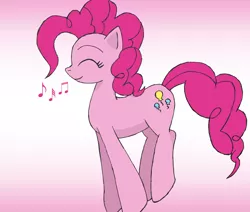 Size: 2676x2268 | Tagged: safe, artist:bakumaru01, derpibooru import, pinkie pie, pronking, solo