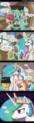 Size: 650x2329 | Tagged: and then sex happened, artist:deusexequus, comic, derpibooru import, dialogue, flutter brutter, fluttershy, gentle breeze, implied bdsm, implied incest, implied sex, implied swinging, posey shy, princess celestia, princess molestia, rainbow dash, shys, speech bubble, suggestive, swinging, the shy family, zephyr breeze