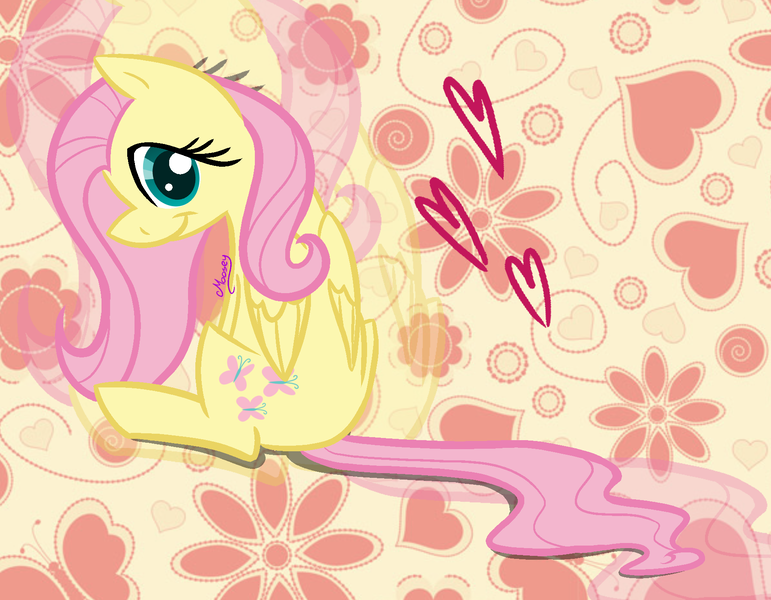 Size: 1800x1400 | Tagged: artist:theresamooseloose, derpibooru import, fluttershy, safe, solo