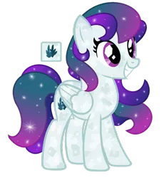 Size: 857x933 | Tagged: safe, artist:monkfishyadopts, derpibooru import, oc, oc:leafie flutter, unofficial characters only, crystal pony, pony, adoptable, base used, solo, sparkles