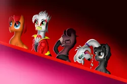 Size: 1600x1056 | Tagged: analysis bronies, analysis daily, artist:brawny buck, bhaalspawn, brony, derpibooru import, lily orchard, lily peet, oc, oc:dr. wolf, oc:goldenfox, oc:lily orchard, oc:lily peet, oc:manga kamen, safe, unofficial characters only