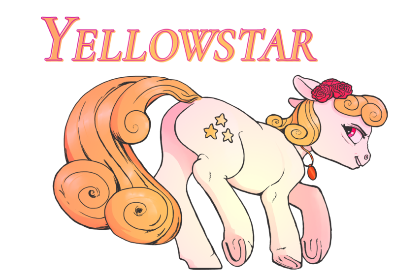 Size: 1280x900 | Tagged: safe, artist:spectralunicorn, derpibooru import, oc, oc:yellowstar, unofficial characters only, earth pony, pony, flower, jewelry, necklace, plot, rose, simple background, solo