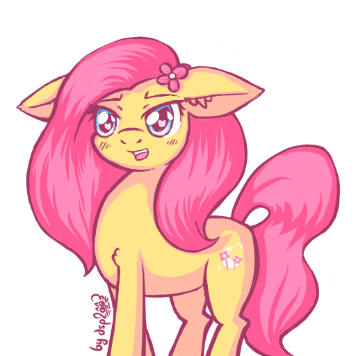 Size: 512x512 | Tagged: safe, artist:dsp2003, derpibooru import, oc, oc:sleepy stargazer, unofficial characters only, earth pony, pony, floppy ears, flower, flower in hair, not fluttershy, simple background, solo, transparent background
