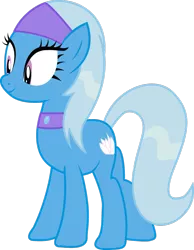 Size: 1024x1318 | Tagged: safe, artist:blah23z, color edit, derpibooru import, edit, lotus blossom, trixie, pony, unicorn, colored, female, mare, recolor, simple background, solo