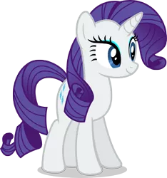 Size: 7000x7487 | Tagged: safe, artist:luckreza8, derpibooru import, rarity, pony, unicorn, spice up your life, .svg available, absurd resolution, cute, female, inkscape, mare, raribetes, simple background, smiling, solo, transparent background, vector