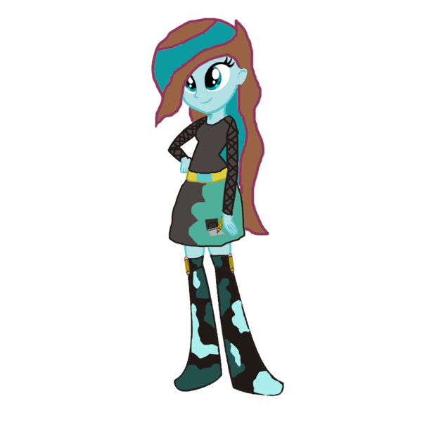 Size: 1536x1536 | Tagged: safe, artist:motownwarrior01, derpibooru import, oc, oc:gamer sketch, unofficial characters only, equestria girls, simple background, solo, transparent background