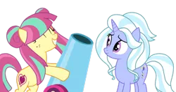 Size: 1228x650 | Tagged: safe, artist:luckyclau, derpibooru import, sour sweet, sugarcoat, ponified, equestria girls, sweet and elite, alternate universe, counterparts, equestria girls ponified, simple background, transparent background, vector