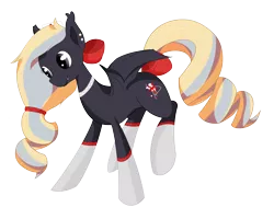 Size: 2500x2000 | Tagged: safe, artist:hirundoarvensis, derpibooru import, oc, oc:nighthaunt, unofficial characters only, bat pony, pony, clothes, socks, solo