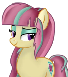 Size: 842x949 | Tagged: safe, artist:hannaspeert123, derpibooru import, sour sweet, ponified, equestria girls, bedroom eyes, equestria girls ponified, simple background, solo, transparent background, vector