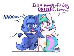 Size: 1280x960 | Tagged: safe, artist:dsp2003, derpibooru import, princess celestia, princess luna, pony, gamer luna, bipedal, chibi, controller, gamer woona, open mouth, simple background, style emulation, transparent background