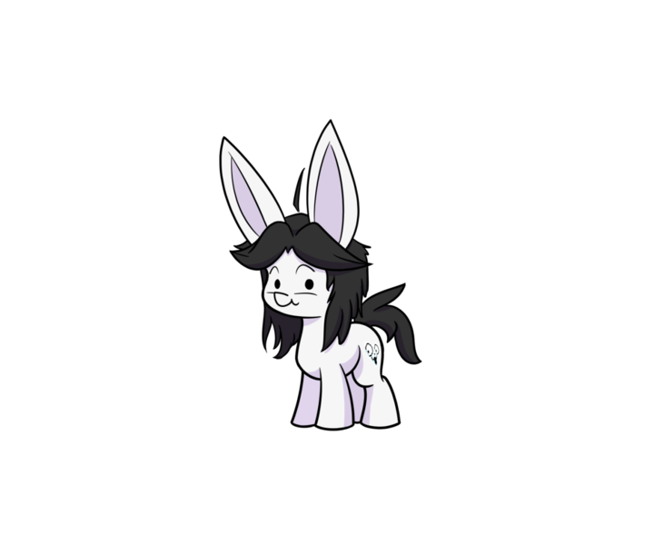 Size: 1280x1067 | Tagged: safe, artist:heir-of-rick, derpibooru import, ponified, temmie, impossibly large ears, simple background, solo, transparent background, undertale