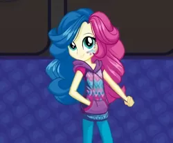 Size: 1220x1008 | Tagged: safe, derpibooru import, official, bon bon, sweetie drops, equestria girls, legend of everfree, camp fashion show outfit, equestria girls app