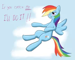 Size: 5000x4000 | Tagged: artist:lordzid, blushing, cloud, derpibooru import, rainbow dash, safe, solo