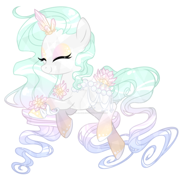 Size: 1280x1280 | Tagged: artist:jojuki-chan, derpibooru import, oc, oc:crystal brooke, original species, pond pony, safe, solo, unofficial characters only