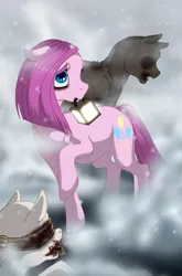 Size: 1200x1814 | Tagged: artist:eelea, derpibooru import, fanfic:silent ponyville, grimdark, konami, pinkamena diane pie, pinkie pie, silent hill