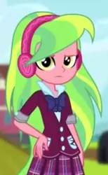 Size: 263x427 | Tagged: safe, derpibooru import, screencap, lemon zest, equestria girls, friendship games, cropped