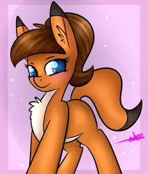 Size: 1280x1500 | Tagged: artist:ashee, derpibooru import, female, fox, fox pony, oc, oc:sunnyside, safe, solo, unofficial characters only