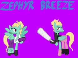 Size: 1024x768 | Tagged: 1000 hours in ms paint, artist:skulluigi, crossover, derpibooru import, flutter brutter, ms paint, parody, safe, selfie stick, solo, tyler breeze, wrestling, wwe, zephyr breeze