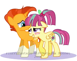 Size: 2216x1752 | Tagged: safe, artist:flurrypastels-mlp, derpibooru import, sour sweet, sunburst, ponified, equestria girls, crack shipping, equestria girls ponified, female, male, shipping, sourburst, straight