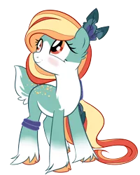 Size: 2400x3000 | Tagged: safe, artist:xsidera, derpibooru import, oc, oc:valley wind, unofficial characters only, deer pony, original species, solo, unshorn fetlocks