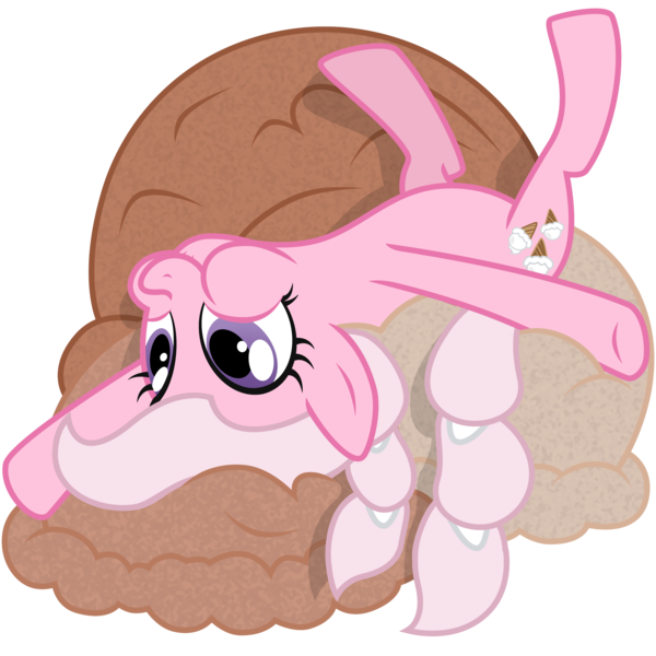 Size: 3000x3000 | Tagged: safe, artist:sunley, derpibooru import, lickety split, earth pony, pony, :t, cute, female, food, g1, g1 to g4, g4, generation leap, ice cream, mare, on back, puffy cheeks, simple background, smiling, solo, transparent background, upside down, vector