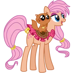 Size: 2952x2929 | Tagged: safe, artist:sunley, derpibooru import, peachy, twinkles, cat, earth pony, pony, duo, female, g1, g1 to g4, g4, generation leap, lanky, lidded eyes, long legs, mare, saddle, simple background, solo, tack, transparent background