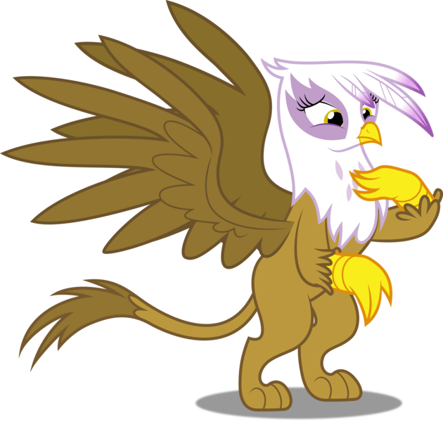 Size: 5000x4761 | Tagged: safe, artist:dashiesparkle, derpibooru import, gilda, gryphon, the lost treasure of griffonstone, absurd resolution, bipedal, simple background, solo, transparent background, vector