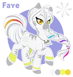 Size: 950x1004 | Tagged: artist:peridotkitty, braid, commission, derpibooru import, female, looking at you, mare, oc, oc:faye, safe, solo, unofficial characters only, zebra