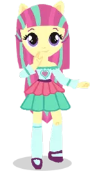 Size: 669x1193 | Tagged: safe, artist:sunsetshimmer333, derpibooru import, sour sweet, equestria girls, blurry, clothes, doll, equestria girls minis, mary janes, shoes, skirt, socks, toy, upscaled