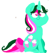 Size: 175x184 | Tagged: artist:windows 95, derpibooru import, fizzy, flockmod, g1, picture for breezies, safe, simple background, sitting, solo, transparent background