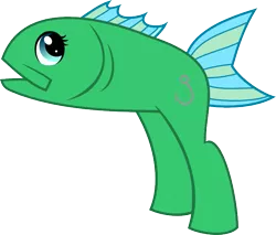 Size: 695x591 | Tagged: safe, artist:wingedwolf94, deleted from derpibooru, derpibooru import, sea pony, maybe salmon, not salmon, reverse merpony, salmon yet not salmon, simple background, solo, transparent background, vector, wat