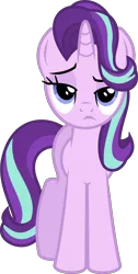 Size: 5467x10881 | Tagged: safe, artist:8-notes, derpibooru import, starlight glimmer, absurd resolution, ponyscape, simple background, solo, .svg available, transparent background, unamused, vector