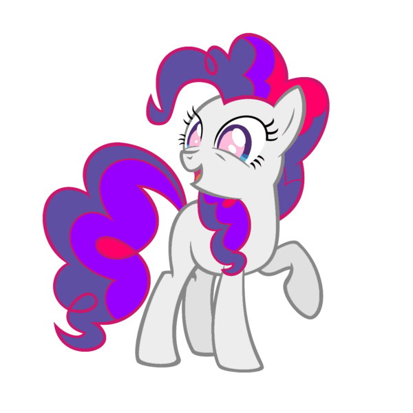 Size: 1152x1152 | Tagged: safe, artist:motownwarrior01, derpibooru import, oc, oc:enchantment, unofficial characters only, robot, implied pinkie pie, implied rarity, implied twilight sparkle, recolor, simple background, solo, transparent background