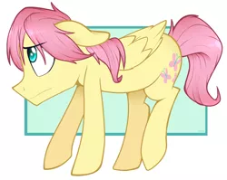 Size: 2000x1595 | Tagged: artist:higgly-chan, butterscotch, derpibooru import, fluttershy, rule 63, safe, solo