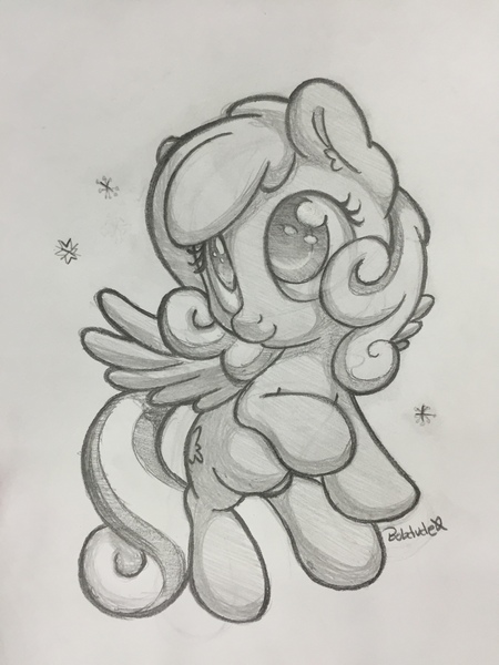 Size: 2448x3264 | Tagged: artist:bobdude0, commission, cute, daaaaaaaaaaaw, derpibooru import, ear fluff, flying, monochrome, oc, ocbetes, oc:snowdrop, pencil drawing, safe, smiling, snow, snowbetes, snowflake, solo, spread wings, traditional art, unofficial characters only, weapons-grade cute